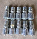 10 Pack Genuine Parker Hydraulic Hose Fittings 10143-8-6 Male Nptf Pipe. Fixed Price $70.00.