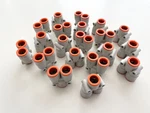 Smc Kq2u13-00a 1/2" Tube X Union "y" Push-to-connect, Lot Of 20. Fixed Price $90.00.
