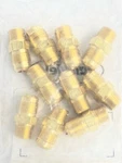 (10 Pack) Fairview 48-8c - Male Pipe Connector, 1/2" Tube Od X 3/8". Fixed Price $14.95.