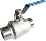 1-1/4 Inch Male To Thread Ball Valve 304 Stainless Steel Full Port Npt. Fixed Price $29.52.