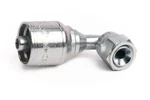 Crimp Hose Fitting - Sae 37-deg Jic F 90-deg Elbow 3/8 Id, 9/16-18 Thread. Fixed Price $23.53.