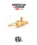 American Range Gas Valve - Ar-122 A80104/ A80109- Free Shipping. Fixed Price $14.55.