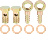 X Autohaux 2 Sets 14mm Diameter Banjo Hose Barb Bolt Fittings Washer. Fixed Price $11.99.