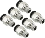 Patikil 8mm X 1/8"npt Male Thread Push To Connect 1/8"npt, Silver. Fixed Price $9.10.
