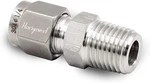 Stainless Steel 304 Compression Fitting To Connect Npt1/4-1/4 O.d., Silver. Fixed Price $12.94.
