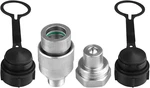 3/8" Hydraulic Quick Coupler Set Replaces Enerpac C-604,connect And Disconnect U. Fixed Price $27.74.