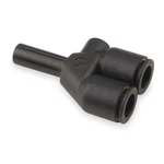 Legris 3142 56 00 Push-fit Wye Fitting, 1/4 In Tube Size, Brass,. Fixed Price $54.19.