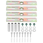 Patikil 4" Ceiling Light Plate Kit, 4 Pack Crossbar Mounting Bracket Un.... Fixed Price $13.81.