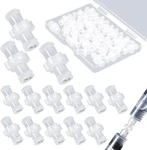 Aiex 30pcs Syringe Adapter Kit - Female Luer To Coupler Lock Connector. Fixed Price $125.97.