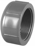 Lot Of (2) Charlotte 1" Fpt Threaded Cap, Sch. 80 Pvc, 8117 1400ha, Usa Made. Fixed Price $6.60.