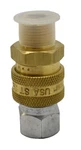 Parker Bst-3m High Flow Hydraulic Quick Coupler 3/8 Npt Male Brass. Fixed Price $16.99.