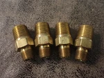 Parker Hannifin 216p-4-2 Brass 1/4" To 1/8" Npt Male Reducer 4 Pack (bn187). Fixed Price $11.99.