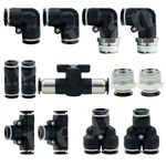 Beduan Pneumatic Push To Connect Fittings Kit Air Line Quick 2 Pl+2 .... Fixed Price $23.37.