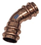 Mueller Rp03044, 1-1/8" O.d. Copper Press 45 Deg. Elbow, (acr) Fitting. Fixed Price $15.99.