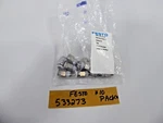 Festo 533273 E4 Series Male Straight Fitting (pack Of 10). Fixed Price $25.00.