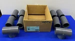 +gf+ Georg Fisher 6nf85 801-020 Tee 2" Slip Socket Pipe Fitting - 1 Box Qty 10. Fixed Price $49.00.
