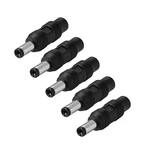 Uxcell 5pcs Dc Power Connector Adapter 5.5mm X 2.1mm Male Plug To 3.5mm Black. Fixed Price $10.92.