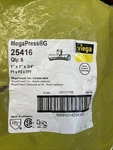 Bag Of 3 Viega 25416 Megapressg Tee 1" X 3/4" Press Female (p P F). Fixed Price $56.99.