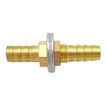 Metaland Brass 5/16" Hose Barb Bulkhead Fitting Barb,. Fixed Price $15.25.