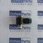 New! Festo 153087 Qslv-1/8-6 Push-in L Fitting R1/8" Od 6mm - Lot Of 2 Pcs. Fixed Price $25.00.