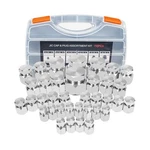 72 Pcs Hydraulic Jic Plug And Cap Kit, 37 Flare Threads Industrial Hydrauli. Fixed Price $58.74.