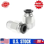 Tailonz Pneumatic Push To Connect Fittings Pc4-n1 4mm Tube Od X 1/8" Npt Male St. Fixed Price $19.69.