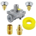 Mcampas 1/2" Gas Regulator Fits Natural And Liquefied Interchange Pre.... Fixed Price $29.85.