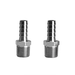 Beduan Stainless Steel 3/8" Hose Barb To 3/4" Male Npt Home Brew Fitting Water. Fixed Price $18.29.