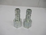 Dixon J4f4 , 1/2" Pneumatic Quick Disconnect Plug (pk 2). Fixed Price $12.00.