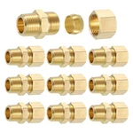 Uxcell 10pcs Brass Pipe Fitting, 1/2" Od X 3/8" Npt Male. Fixed Price $34.99.