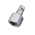 Milton Industries Hi-flo V-style 3/8" Fnpt Brass Plug 2/cd. Fixed Price $13.77.