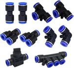 Metalwork Plastic 6mm Od Push To Connect Fittings Pneumatic Kit 2 Split. Fixed Price $14.29.