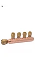 3/4" Sharkbite 25555lf Closed Copper Manifold W/ 1/2" (4 Outlets). Fixed Price $26.00.