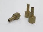 230920 Old-stock; Parker Ni126hbl-4-4 Lot-3 Barbed Hose Fitting 1/4 Npt #4. Fixed Price $12.57.