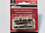Milton S1809 Compression Coupler Plug, P-style, Male, 1/4-in - 2 Pack. Fixed Price $8.05.