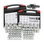144pcs Hydraulic Jic 37 Degree And Orfs Flat Face Cap Plug Assortment Kit.... Fixed Price $115.91.