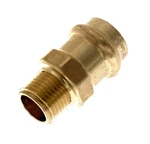Viega Propress 79240, Adapter, Press-fit X Mnpt, 1" Tube Size, 3/4" Pipe Size. Fixed Price $17.99.