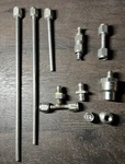 Swagelok Style Stainless Steel Compression Fittings 10 Pc Lot - 316l. Fixed Price $39.99.