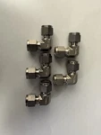 Lot Of 5 Swagelok Ss-600-9 Union Elbow 3/8 Tube Fitting Stainless Steel. Fixed Price $65.00.