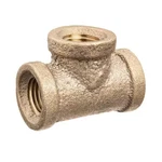 Tee Brass Class 125 Pipe Fittings, 3/4 In Female Bspt X. Fixed Price $29.79.