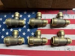 6 X Sharkbite Push-to-connect U454lfa 3/4 1/2 Reducing Tee Lot Of 6.. Fixed Price $45.99.