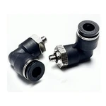 Vetley Pneumatic Male Elbow 1/4 Inch Od Tube X 1/4" Unf 10-32, Black. Fixed Price $24.13.