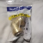 Jones Stephens C77427lf 1" Plumbite Push On 90 Degrees Elbow Brass. Fixed Price $29.95.