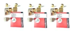 (3 Sets) Brass 90 Degree Compression Elbow Lincoln Products 106514 1/2". Fixed Price $28.99.