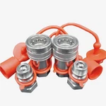 1/2" Npt Hydraulic Quick Connect Tractor Couplers,iso 5675 Ball Pioneer Style. Fixed Price $35.30.