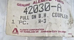 Sealed In Bag New Alemite 42030-a Pull On Button Head Coupler. Fixed Price $49.49.