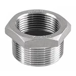 Hex Bushing, 3/4 In X 1/2 In, 316 Stainless Steel, Class 150, Mnpt Fnpt ,. Fixed Price $4.19.