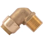 Sharkbite U280lf 1/2 In. Brass 90-degree Push-to-connect X Mnpt Elbow. Fixed Price $20.63.