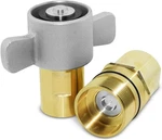 Summit Hydraulics 1" Npt Wet-line Wing Nut Hydraulic Quick Disconnect Coupler Se. Fixed Price $55.25.