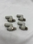 Bulk Qty 4 Piece Lot, Smc Push Lock, Pneumatic Flow Control As2301f-n01-06. Fixed Price $19.95.